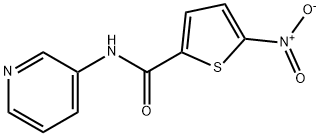 2-Thiophenecarboxamide,5-nitro-N-3-pyridinyl-(9CI) 化学構造式