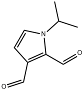 1H-Pyrrole-2,3-dicarboxaldehyde,1-(1-methylethyl)-(9CI) 结构式