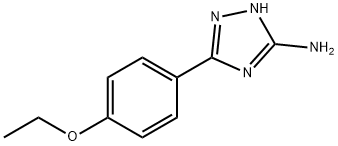 1H-1,2,4-Triazol-3-amine,5-(4-ethoxyphenyl)-(9CI),502685-46-3,结构式