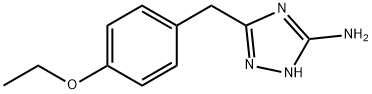 1H-1,2,4-Triazol-3-amine,5-[(4-ethoxyphenyl)methyl]-(9CI) 化学構造式