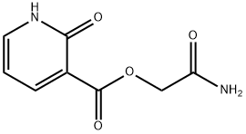 3-Pyridinecarboxylicacid,1,2-dihydro-2-oxo-,2-amino-2-oxoethylester(9CI)|