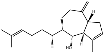 (3aS)-3-Methyl-5α-[(R)-1,5-dimethyl-4-hexenyl]-8-methylene-1,3aα,4,5,6,7,8,8aβ-octahydroazulene-4α-ol Structure