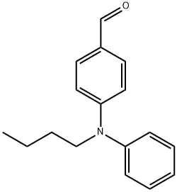 4-(丁基(苯基)氨基)苯(甲)醛, 502990-49-0, 结构式