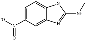 2-Benzothiazolamine,N-methyl-5-nitro-(9CI) Structure