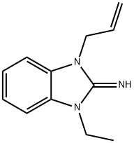 2H-Benzimidazol-2-imine,1-ethyl-1,3-dihydro-3-(2-propenyl)-(9CI) 结构式