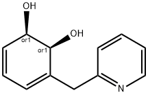 3,5-Cyclohexadiene-1,2-diol, 3-(2-pyridinylmethyl)-, (1R,2S)-rel- (9CI),503446-13-7,结构式