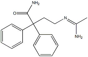 咪达那新相关物质6(4-ACETIMIDOYLAMINO-2,2-DIPHENYLBUTANAMIDE),503598-33-2,结构式