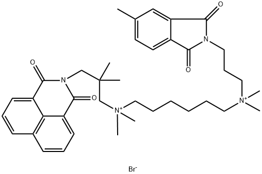 NAPHMETHONIUM DIBROMIDE Structure