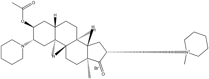 17-Keto Vecuronium Bromide,50587-93-4,结构式
