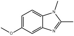 1H-Benzimidazole,5-methoxy-1,2-dimethyl-(9CI) 化学構造式