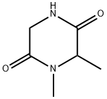 2,5-Piperazinedione,1,6-dimethyl-(7CI,9CI),50627-39-9,结构式