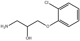 1-amino-3-(2-chlorophenoxy)propan-2-ol Structure