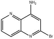 1,5-Naphthyridin-4-amine,2-bromo-(9CI) 化学構造式