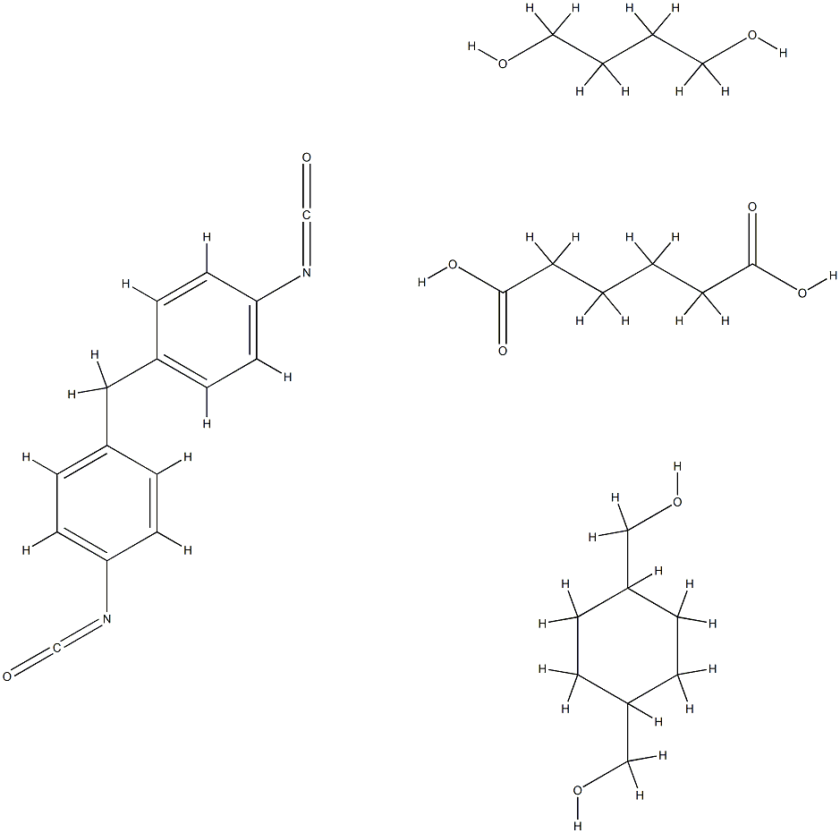 50821-59-5 Hexanedioic acid, polymer with 1,4-butanediol, 1,4-cyclohexanedimethanol and 1,1'-methylenebis[4-isocyanatobenzene]