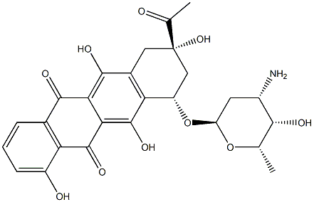 Carubicin Structure