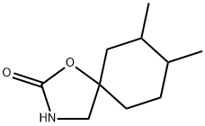 1-Oxa-3-azaspiro[4.5]decan-2-one,7,8-dimethyl-(7CI,8CI),5095-79-4,结构式