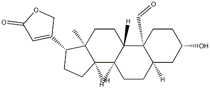 3β,14-Dihydroxy-19-oxo-5β-card-20(22)-enolide|