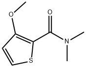 2-Thiophenecarboxamide,3-methoxy-N,N-dimethyl-(9CI) Struktur
