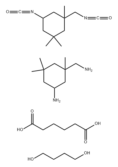 51293-82-4 Hexanedioic acid, polymer with 5-amino-1,3,3-trimethylcyclohexanemethanamine, 1,4-butanediol and 5-isocyanato-1-(isocyanatomethyl)-1,3,3-trimethylcyclohexane