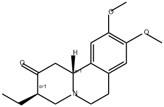 cis-(±)-3-ethyl-1,3,4,6,7,11b-hexahydro-9,10-dimethoxybenzo[a]quinolizin-2-one Structure