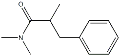 (±)-3-(dimethylamino)-2-methylpropiophenone 结构式