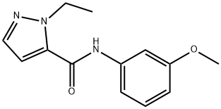514842-66-1 1H-Pyrazole-5-carboxamide,1-ethyl-N-(3-methoxyphenyl)-(9CI)