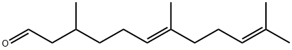 3,7,11-trimethyl-6,10-dodecadienal Structure