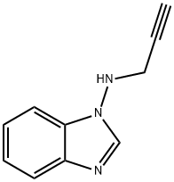 1H-Benzimidazol-1-amine,N-2-propynyl-(9CI) 结构式