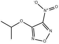 1,2,5-Oxadiazole,3-(1-methylethoxy)-4-nitro-(9CI) Structure