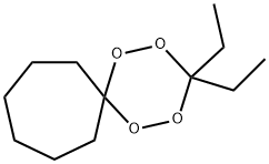 1,2,4,5-Tetraoxaspiro[5.6]dodecane,3,3-diethyl-(9CI) Structure