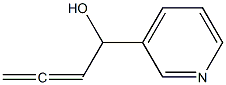 3-Pyridinemethanol,alpha-1,2-propadienyl-(9CI),517907-47-0,结构式