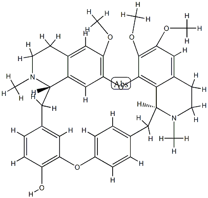 (-)-Repandine Structure