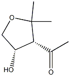 D-erythro-Pentitol, 3-acetyl-2,5-anhydro-1,3-dideoxy-2-C-methyl- (9CI) 化学構造式