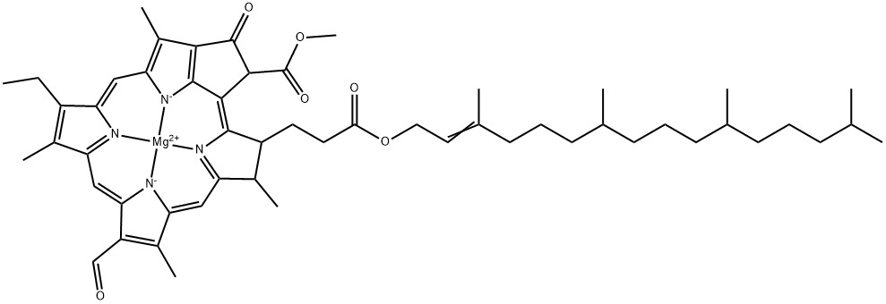 chlorophyll d 化学構造式