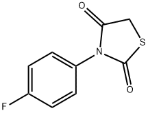 3-(4-氟苯基)噻唑烷-2,4-二酮,51964-22-8,结构式