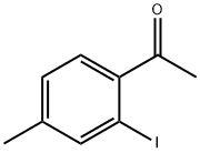 1-(2-iodo-4-methylphenyl)ethanone 化学構造式