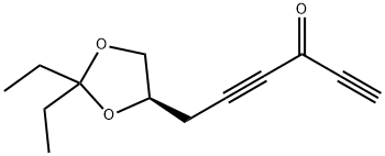 1,4-Hexadiyn-3-one,6-[(4R)-2,2-diethyl-1,3-dioxolan-4-yl]-(9CI)|