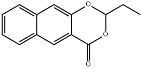 4H-Naphtho[2,3-d]-1,3-dioxin-4-one,2-ethyl-(9CI) Structure