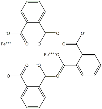 iron phthalate (2:3) 结构式