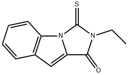 1H-Imidazo[1,5-a]indol-1-one,2-ethyl-2,3-dihydro-3-thioxo-(9CI) 结构式