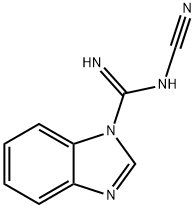 1H-Benzimidazole-1-carboximidamide,N-cyano-(9CI) 化学構造式