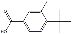 4-tert-butyl-3-methylbenzoic acid,521956-15-0,结构式