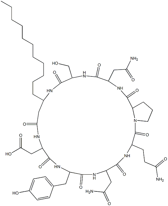 iturin C,52229-92-2,结构式