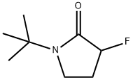 2-Pyrrolidinone,1-(1,1-dimethylethyl)-3-fluoro-(9CI),522665-43-6,结构式