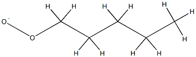 Pentyl peroxy radical 结构式