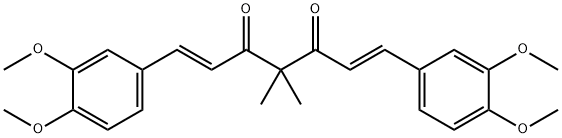 52328-97-9 (1E,6E)-1,7-ビス(3,4-ジメトキシフェニル)-4,4-ジメチル-1,6-ヘプタジエン-3,5-ジオン