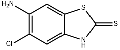 2(3H)-Benzothiazolethione,6-amino-5-chloro-(9CI) 结构式
