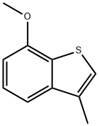 7-methoxy-3-methylbenzo[b]thiophene Struktur