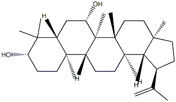 Lup-20(29)-ene-3β,7β-diol Struktur