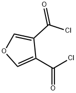 3,4-Furandicarbonyldichloride(9CI),52762-41-1,结构式